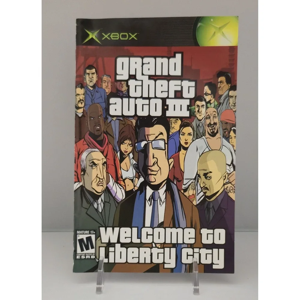 Grand Theft Auto III The Xbox Collection - Complete CIB W/ Map & Reg Card Tested